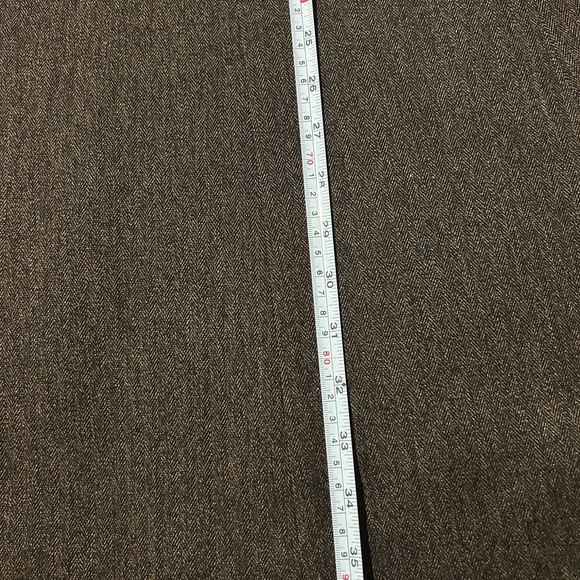 Conrad C Woman Brown Herringbone cold weather full length Skirt – Size 16 - Picture 9 of 12